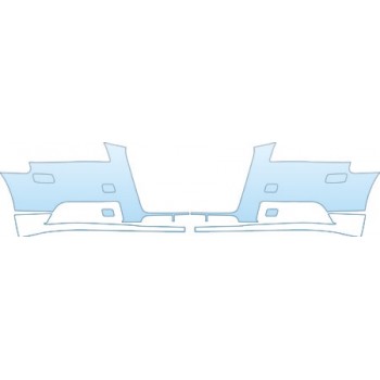 PAINT PROTECTION KIT - 2005 AUDI A3 S-LINE S-LINE BUMPER KIT - PRECUT PPF CLEAR BRA WRAP
