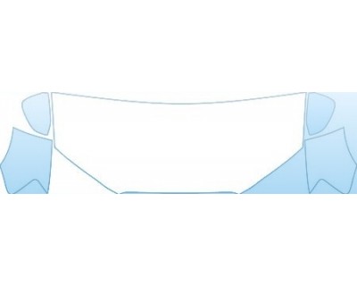 2007 AUDI A3 S-LINE  Hood Fender Mirror Kit - PRECUT PPF CLEAR BRA WRAP