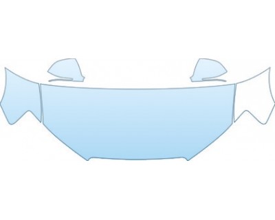 2009 AUDI A3 2.0T S-LINE Hood Fender Mirror Kit - PRECUT PPF CLEAR BRA WRAP