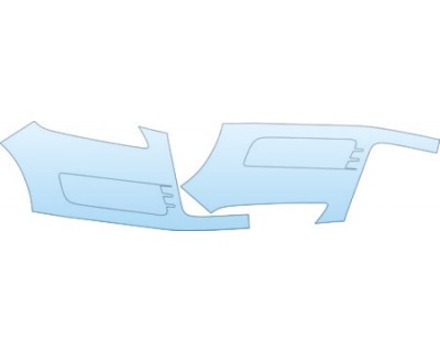 PAINT PROTECTION KIT - 2009 AUDI Q7 BASE UPPER BUMPER KIT - PRECUT PPF CLEAR BRA WRAP