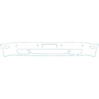 PAINT PROTECTION KIT - 2006 BENTLEY ARNAGE R ROADSTER BUMPER KIT - PRECUT PPF CLEAR BRA WRAP