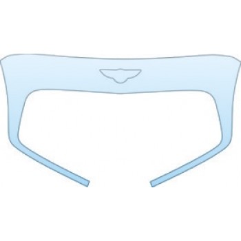 PAINT PROTECTION KIT - 2010 BENTLEY CONTINENTAL GT SPEED  GRILLE KIT - PRECUT PPF CLEAR BRA WRAP