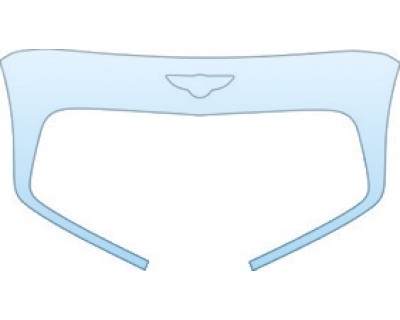 PAINT PROTECTION KIT - 2010 BENTLEY CONTINENTAL GT SPEED  GRILLE KIT - PRECUT PPF CLEAR BRA WRAP
