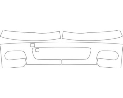 2005 BMW 3 SERIES COUPE SPORT Sport Bumper Kit (does not cover bumper sides)