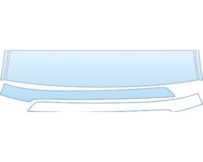 PAINT PROTECTION KIT - 2006 BMW 3 SERIES CONVERTIBLE ROOF A-PILLAR KIT - PRECUT PPF CLEAR BRA WRAP