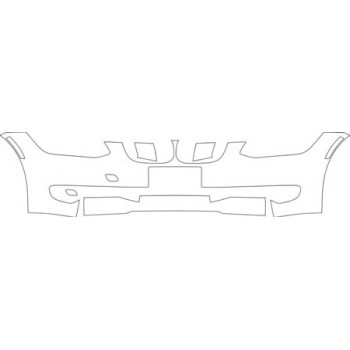 2008 BMW 328 COUPE XI Bumper (plate Cut Out) Kit