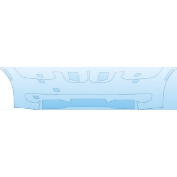 PAINT PROTECTION KIT - 2007 BMW 328 CONVERTIBLE I BUMPER WITH WASHERS KIT - PRECUT PPF CLEAR BRA WRAP