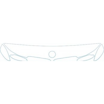 PAINT PROTECTION KIT - 2007 BMW 328 XI SEDAN ECONOMY HOOD MIRROR KIT - PRECUT PPF CLEAR BRA WRAP