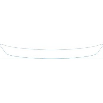 PAINT PROTECTION KIT - 2007 BMW 328 XI SEDAN REAR BUMPER DECK KIT - PRECUT PPF CLEAR BRA WRAP