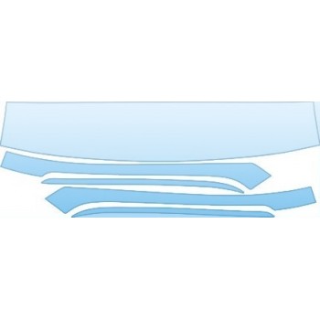 PAINT PROTECTION KIT - 2007 BMW 335 XI SEDAN ROOF A-PILLAR KIT - PRECUT PPF CLEAR BRA WRAP