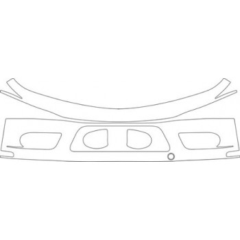2006 BMW M3 COUPE  Bumper Extended Kit