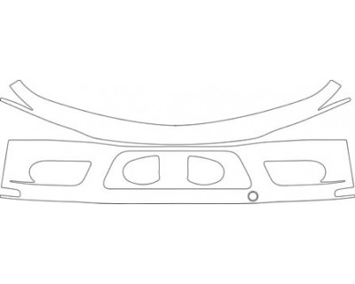2006 BMW M3 COUPE  Bumper Extended Kit
