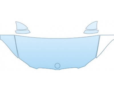 2008 BMW M3 SEDAN  Hood Fenders Mirrors Kit - PRECUT PPF CLEAR BRA WRAP