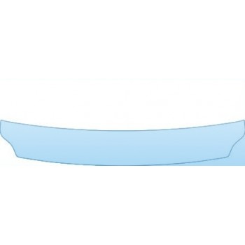 PAINT PROTECTION KIT - 2008 BMW M3 SEDAN REAR BUMPER DECK KIT - PRECUT PPF CLEAR BRA WRAP