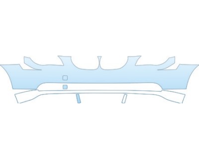 2005 BMW 535 XI BASE Bumper (no Washers) Kit