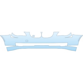 PAINT PROTECTION KIT - 2008 BMW 535 XI SEDAN BUMPER KIT - PRECUT PPF CLEAR BRA WRAP