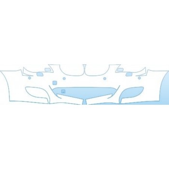 PAINT PROTECTION KIT - 2006 BMW M5 COUPE BUMPER KIT - PRECUT PPF CLEAR BRA WRAP