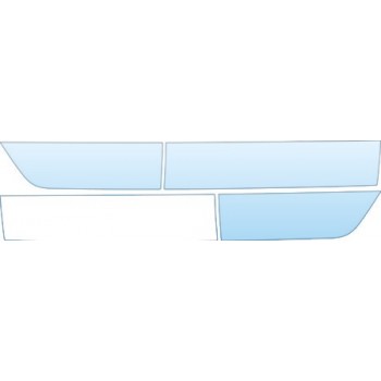 PAINT PROTECTION KIT - 2006 BMW M5 COUPE DOORS KIT - PRECUT PPF CLEAR BRA WRAP