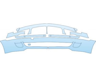 PAINT PROTECTION KIT - 2008 BMW 750 I BUMPER KIT - PRECUT PPF CLEAR BRA WRAP