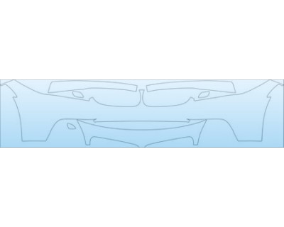 PAINT PROTECTION KIT - 2010 BMW Z4 SDRIVE30I  BUMPER KIT - PRECUT PPF CLEAR BRA WRAP