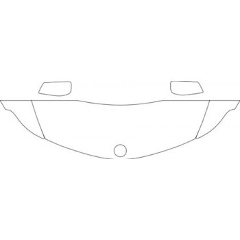 2005 BMW 645 CI COUPE Hood Fender Mirror Kit (less coverage)