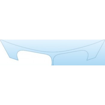 PAINT PROTECTION KIT - 2008 BMW M6 SEDAN UPPER BUMPER KIT - PRECUT PPF CLEAR BRA WRAP