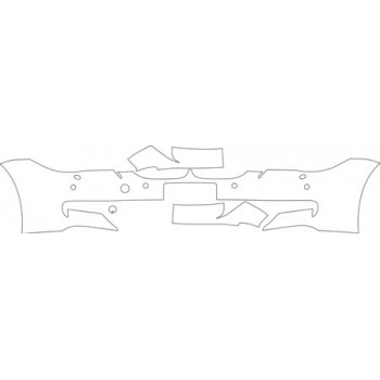 2007 BMW M6 COUPE  Lower Bumper (plate Cut Out) Kit