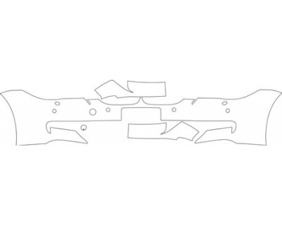 2006 BMW M6 COUPE  Lower Bumper (plate Cut Out) Kit