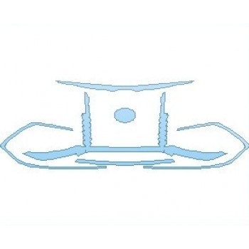 PAINT PROTECTION KIT - 2021 TOYOTA AVALON TRD GRILLE - PRECUT PPF CLEAR BRA WRAP