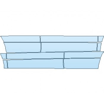 PAINT PROTECTION KIT - 2019 LAND ROVER RANGE ROVER EVOQUE SE 4 DOOR ROCKER PANELS - PRECUT PPF CLEAR BRA WRAP