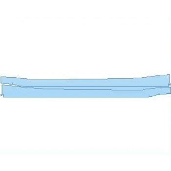 PAINT PROTECTION KIT - 2023 HONDA ACCORD HYBRID EX ROCKER PANELS - PRECUT PPF CLEAR BRA WRAP