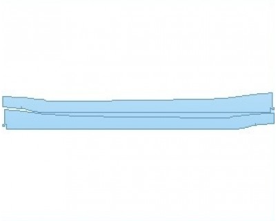 PAINT PROTECTION KIT - 2023 HONDA ACCORD HYBRID EX-L ROCKER PANELS - PRECUT PPF CLEAR BRA WRAP
