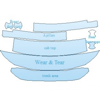 Precut PPF Kit – Clear Bra Paint Protection Film PAINT PROTECTION KIT - 2024 TOYOTA COROLLA SPECIAL EDITION HATCHBACK COMMON WEAR AREA KIT - PRECUT PPF CLEAR BRA WRAP