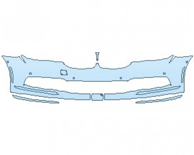 2019 BMW 7 SERIES 740E BASE  BUMPER BASE MODEL WITH SENSORS