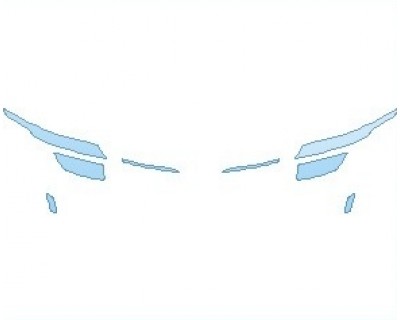PAINT PROTECTION KIT - 2023 KIA SELTOS EX LIGHTS - PRECUT PPF CLEAR BRA WRAP