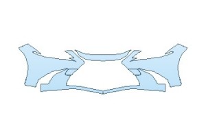 2021 LEXUS ES 350 LUXURY BUMPER WITH TOW HOLES