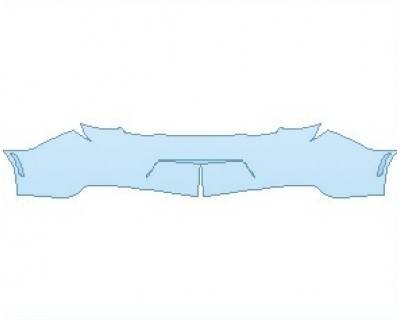 PAINT PROTECTION KIT - 2022 CHEVROLET CAMARO ZL1 CONVERTIBLE REAR BUMPER - PRECUT PPF CLEAR BRA WRAP