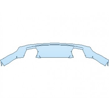 Precut PPF Kit – Clear Bra Paint Protection Film PAINT PROTECTION KIT - 2022 CHEVROLET CAMARO ZL1 CONVERTIBLE REAR DIFFUSER - PRECUT PPF CLEAR BRA WRAP