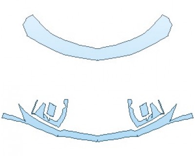 PAINT PROTECTION KIT - 2022 CHEVROLET CAMARO ZL1 CONVERTIBLE UPPER AND LOWER BUMPER - PRECUT PPF CLEAR BRA WRAP