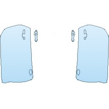 Precut PPF Kit – Clear Bra Paint Protection Film PAINT PROTECTION KIT - 2022 CHEVROLET CAMARO ZL1 CONVERTIBLE DOORS - PRECUT PPF CLEAR BRA WRAP