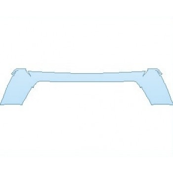 PAINT PROTECTION KIT - 2021 CHEVROLET TRAILBLAZER LS LOWER BUMPER - PRECUT PPF CLEAR BRA WRAP