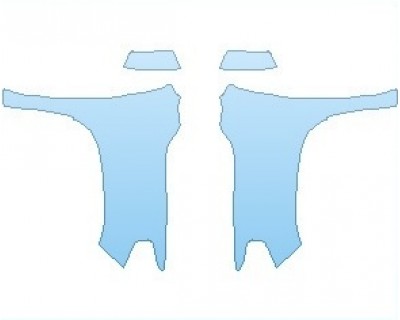2023 TOYOTA TUNDRA LIMITED FULL FENDER (WRAPPED EDGES) - PRECUT PPF CLEAR BRA WRAP