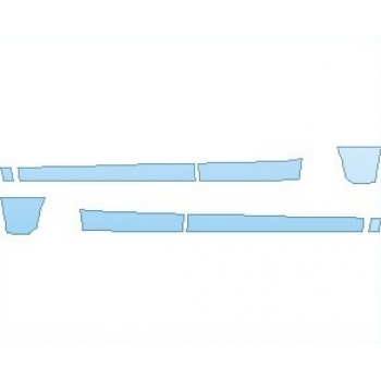 PAINT PROTECTION KIT - 2023 MITSUBISHI OUTLANDER SPORT SP ROCKER PANELS - PRECUT PPF CLEAR BRA WRAP