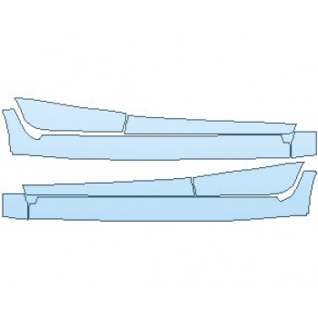 2021 TOYOTA YARIS L SEDAN ROCKER PANELS 2021 TOYOTA YARIS L SEDAN ROCKER PANELS