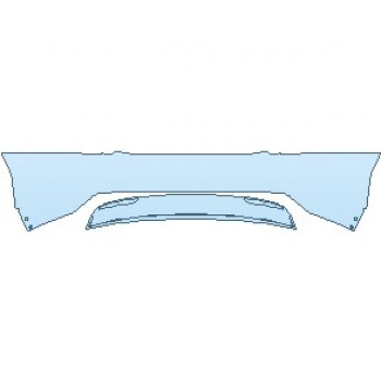 2021 TESLA MODEL S 60 REAR BUMPER