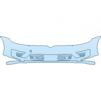 2021 VOLKSWAGEN E GOLF SEL PREMIUM BUMPER KIT 2021 VOLKSWAGEN E GOLF SEL PREMIUM BUMPER KIT