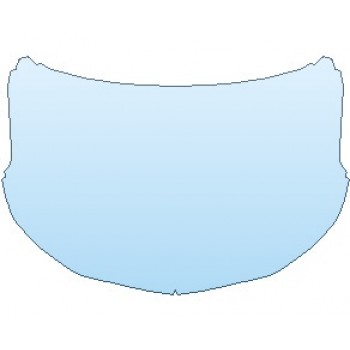 PAINT PROTECTION KIT - 2024 CHEVROLET EQUINOX RS FULL HOOD (WRAPPED EDGES) - PRECUT PPF CLEAR BRA WRAP