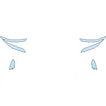 PAINT PROTECTION KIT - 2024 CHEVROLET EQUINOX RS LIGHTS - PRECUT PPF CLEAR BRA WRAP