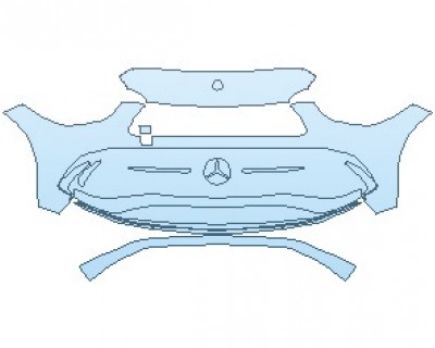 2023 MERCEDES C CLASS AMG LINE BUMPER