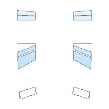 Precut PPF Kit – Clear Bra Paint Protection Film PAINT PROTECTION KIT - 2021 FORD EXPEDITION PLATINUM BASE B C AND D PILLARS - PRECUT PPF CLEAR BRA WRAP